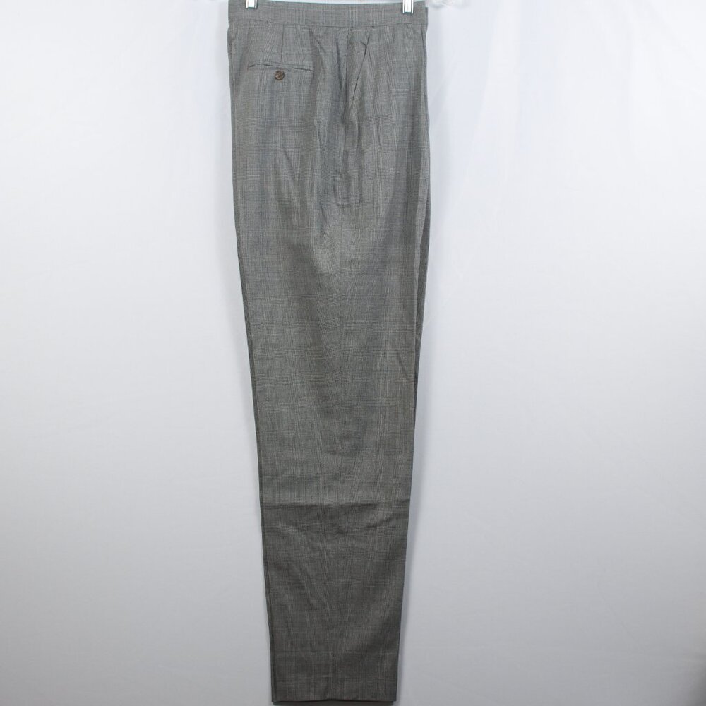 Lauren Ralph Lauren Grey 100% Wool Tweed Trousers 14.5'' Waist